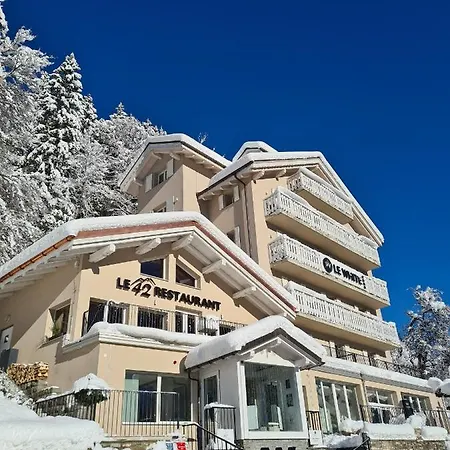 Hotel Le White - Le 42 Restaurant Champéry