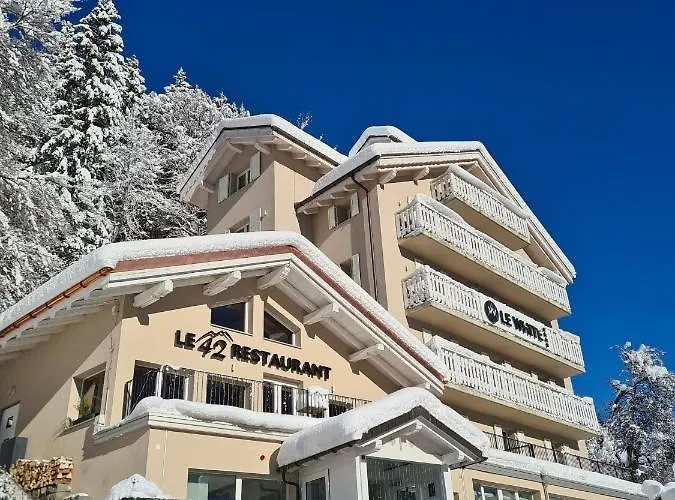 Szálloda Le White - Le 42 Restaurant Champéry